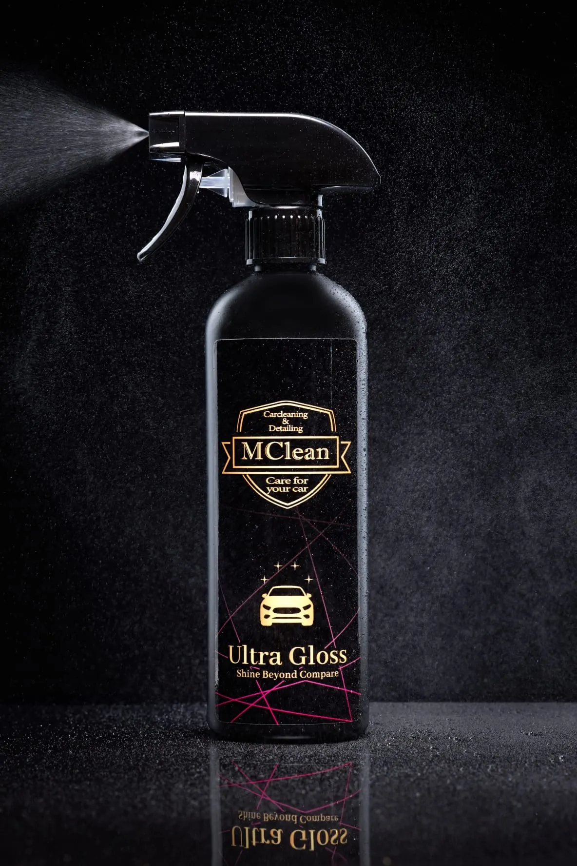 Fles MClean Ultra Gloss, Shine Beyond Compare